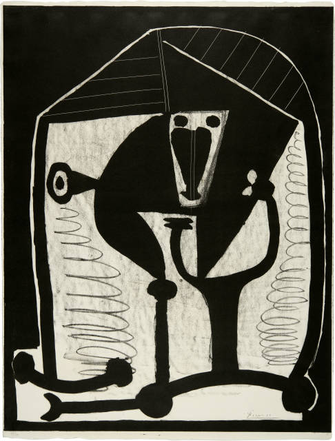 Pablo Picasso : Figure, 21 November 1948