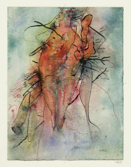 Wols (Alfred Otto Wolfgang Schulze)  : Grande tâche , 1947