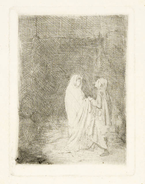 Edgar Degas : Dante et Virgile, 1857