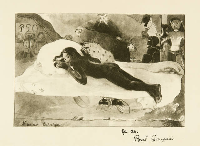 Paul Gauguin : Manao tupapau – Elle pense au revenant – ..., 1894