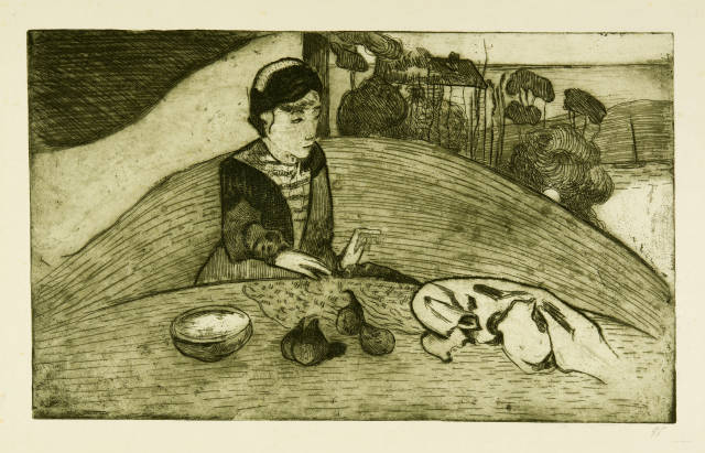 Paul Gauguin  : La femme aux figues , 1894