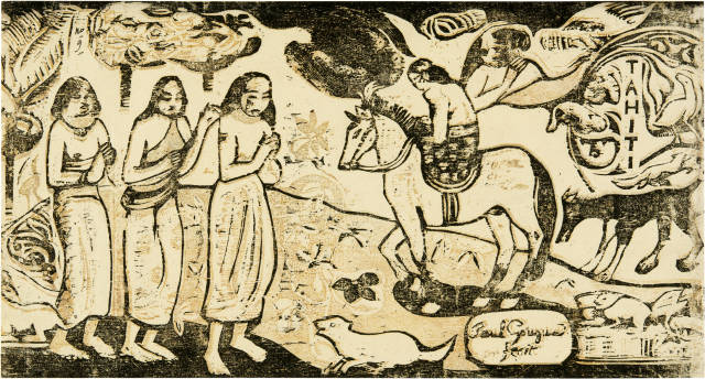Paul Gauguin  : Changement de résidence , 1899