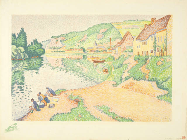 Paul Signac : Les Andelys, 1895/1896