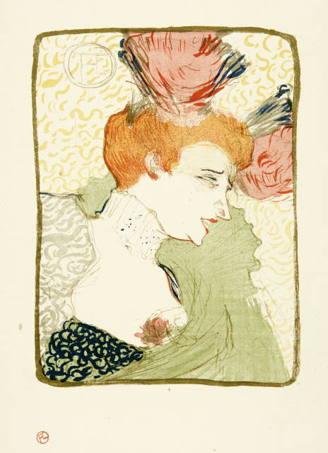 Henri de Toulouse-Lautrec : Mademoiselle Marcelle Lender, en buste, 1895, edition 1895