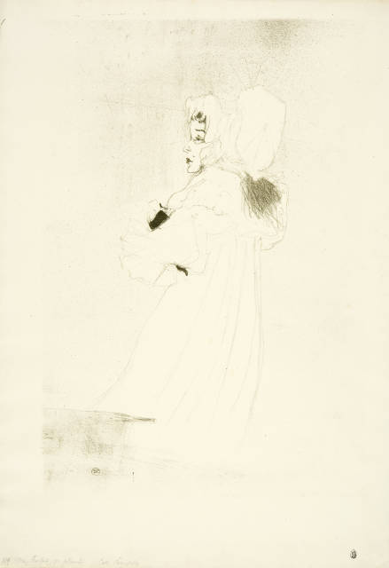 Henri de Toulouse-Lautrec : Miss May Belfort (grande planche), 1895, 1st edition 1895