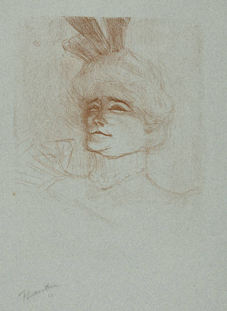 Henri de Toulouse-Lautrec : Mademoiselle Marcelle Lender en buste, de ..., 1898, edition 1898