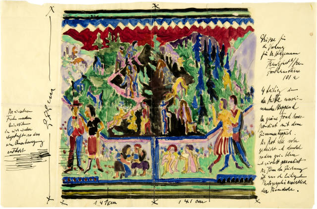 Ernst Ludwig Kirchner  : Das Leben , 1927 
