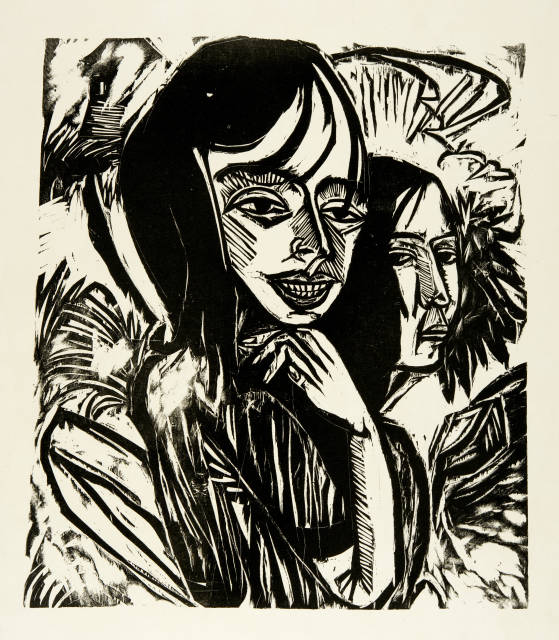Ernst Ludwig Kirchner  : Fehmarnmädchen , 1913