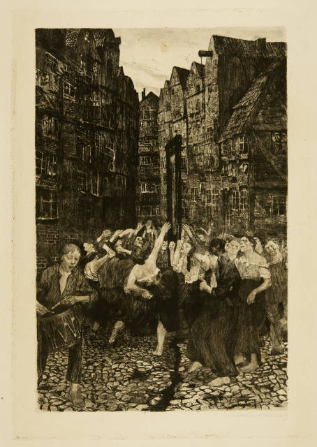 Käthe Kollwitz : Die Carmagnole, Before mid-March 1901