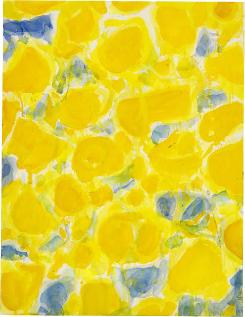 Sam Francis : Yellow, 1953