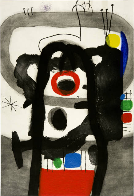 Joan Miró  : L'enragé , 1967