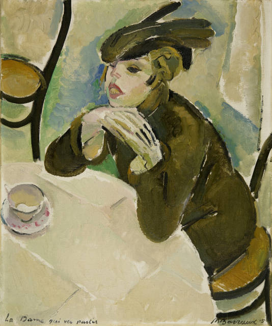 Maurice Barraud  : La dame qui va partir , 1915 