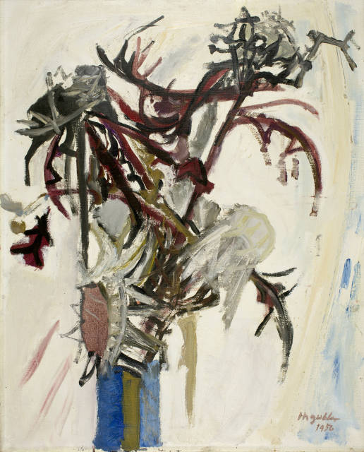 Max Gubler  : Disteln , 1956