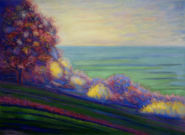 Albert Trachsel  : Paysage de rève , Circa 1912