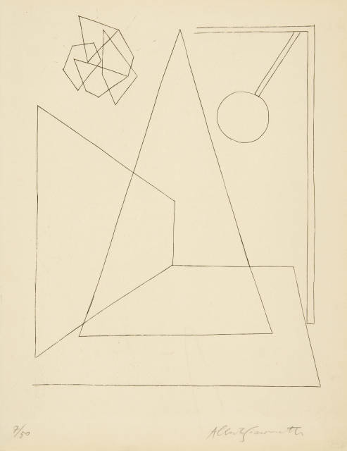 Alberto Giacometti : Composition I, 1934/1935 