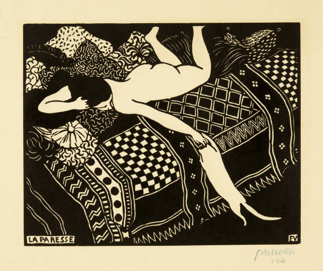 Félix Vallotton  : La paresse , 1896