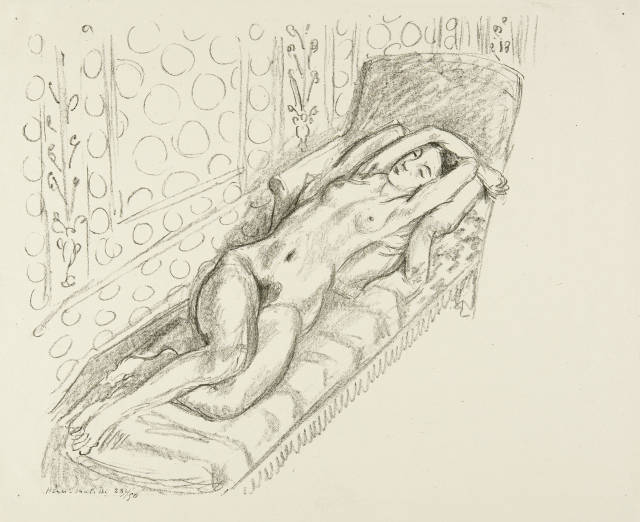 Henri Matisse  : La sieste , 1922