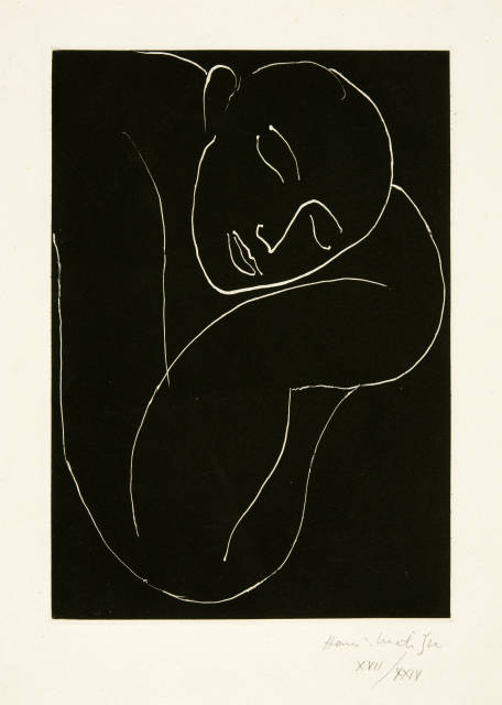 Henri Matisse  : L'Homme endormi , 1936