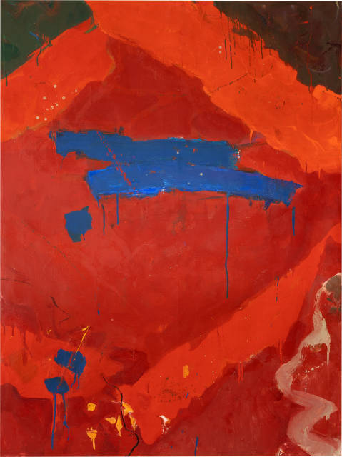 Teruko Yokoi  : Red Diamond with Blue , 1960/1961