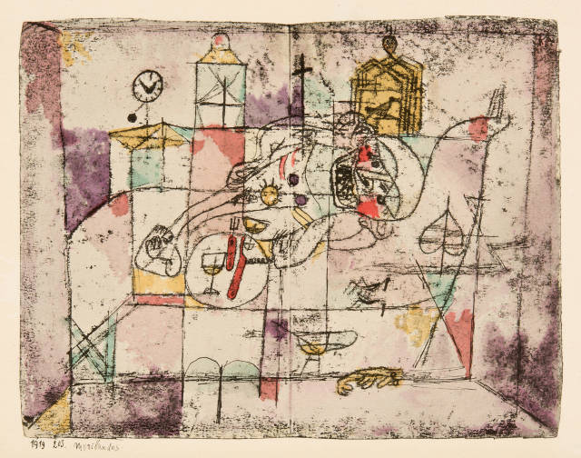 Paul Klee  : Mappe der Gegenwart , 1923 