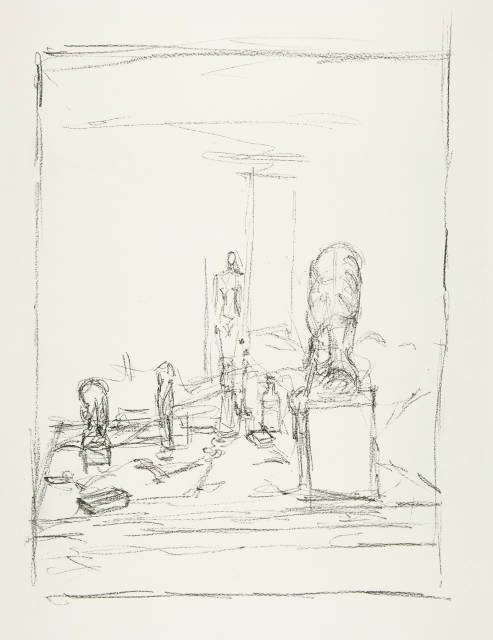 Alberto Giacometti : L'Atelier de Stampa: 'Tête de Diego sur ..., 1956