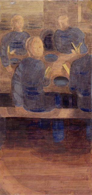 Otto Meyer-Amden : Vorbereitung. Teil mit Umblickendem III, 1918-1928