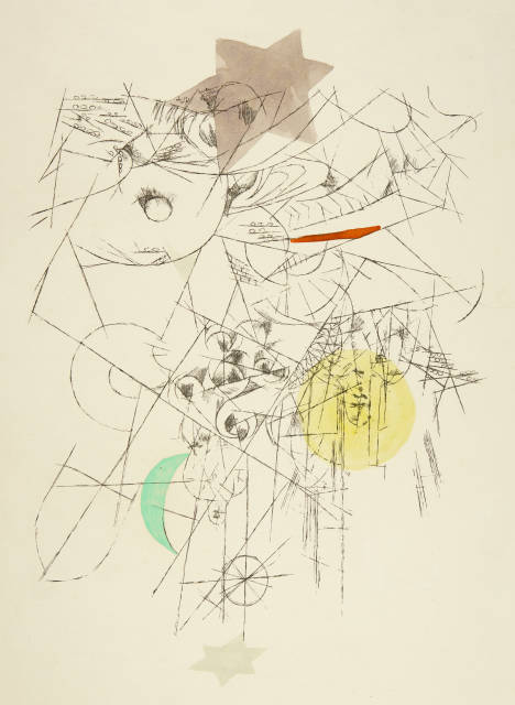 Paul Klee  : Zerstörung und Hoffnung , 1916