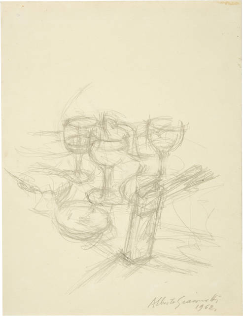 Alberto Giacometti  : Verres , 1962 