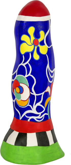 Niki de Saint Phalle  : Phallus bleu , 1986-1987