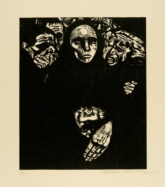 Käthe Kollwitz  : Das Volk , 1922 