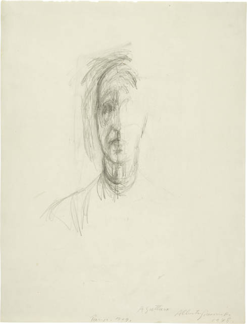 Alberto Giacometti : La mère de l'artiste, 1948
