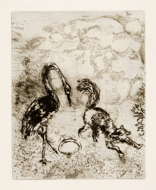 Marc Chagall  : Jean de La Fontaine. Fables , 1927-1930, published in 1952