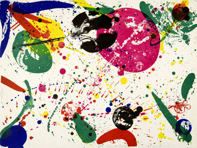 Sam Francis : Untitled, 1966