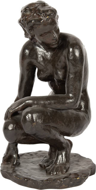 Fritz Klimsch  : Hockende , Um 1926 