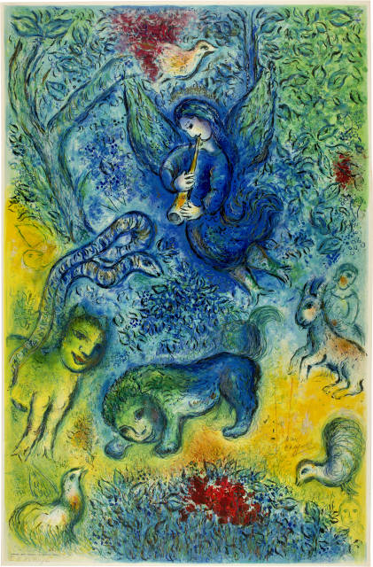 Marc Chagall  : La flûte enchantée , 1967
