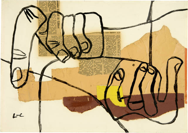 Le Corbusier : Les mains, Circa 1954-1956