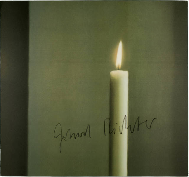 Gerhard Richter  : Kerze I , 1988