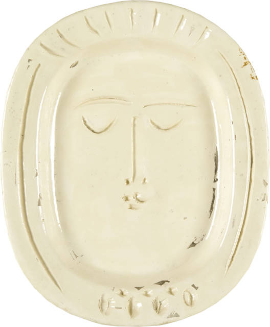Pablo Picasso : Visage de femme, 1955