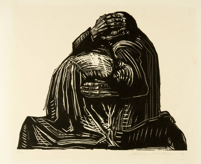 Käthe Kollwitz  : Die Eltern , 1921-1922