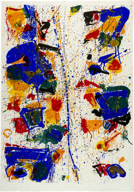 Sam Francis : The White Line, 1960