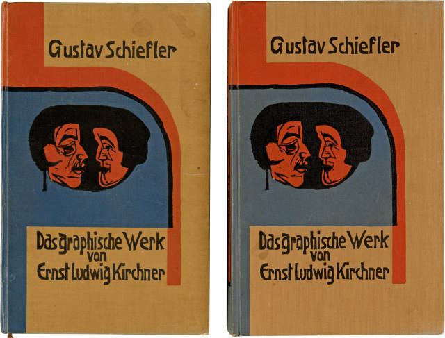 Ernst Ludwig Kirchner : Gustav Schiefler. Die Graphik Ernst Ludwig ..., 1926 und 1931 