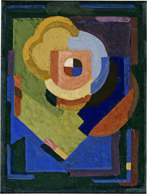 Albert Gleizes  : No 1 - Première esquisse  , 1931