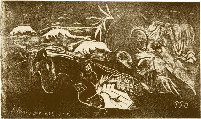 Paul Gauguin  : L'univers est créé , Winter 1893-1894