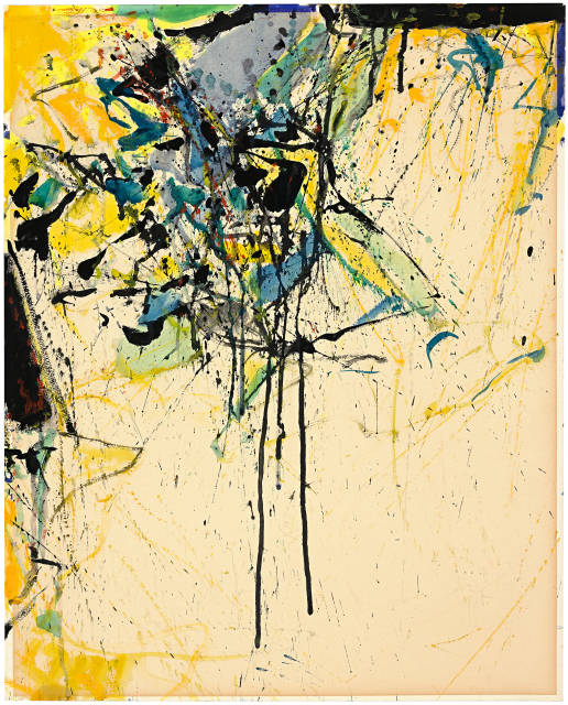 Sam Francis : Composition, 1955