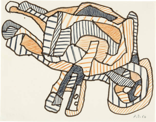 Jean Dubuffet  : Brouette XII , 20.7.1964