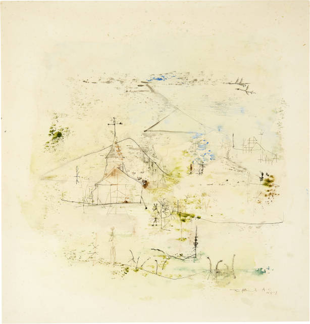 Zao Wou-Ki : Ohne Titel, April 1951