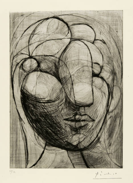 Pablo Picasso  : Sculpture. Tête de Marie-Thérèse , Paris, 18 February 1933