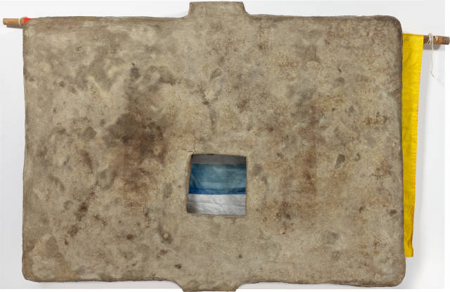 Robert Rauschenberg  : Capitol - Bones and Unions , 1975 