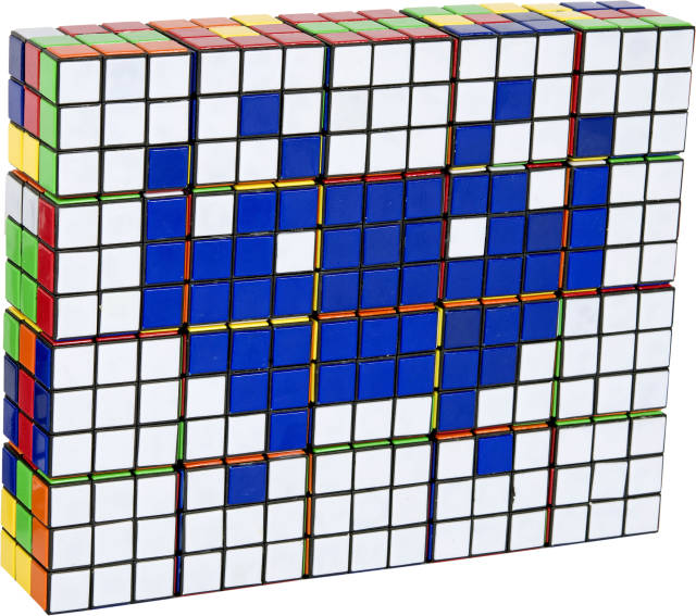 Invader (eigtl. Franck Slama)  : Cube Works - Space Invader , 2012