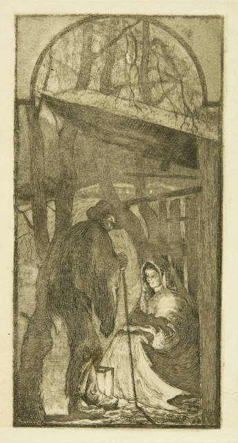 Giovanni Giacometti : Natale, 1898